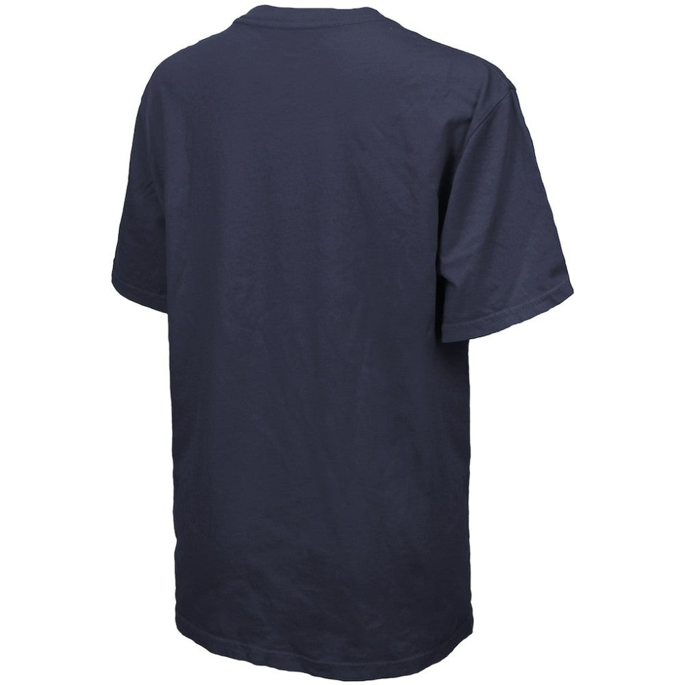 Detroit Tigers Majestic Threads Women's Oversized First Base T-Shirt - Navy - MLB on Sale