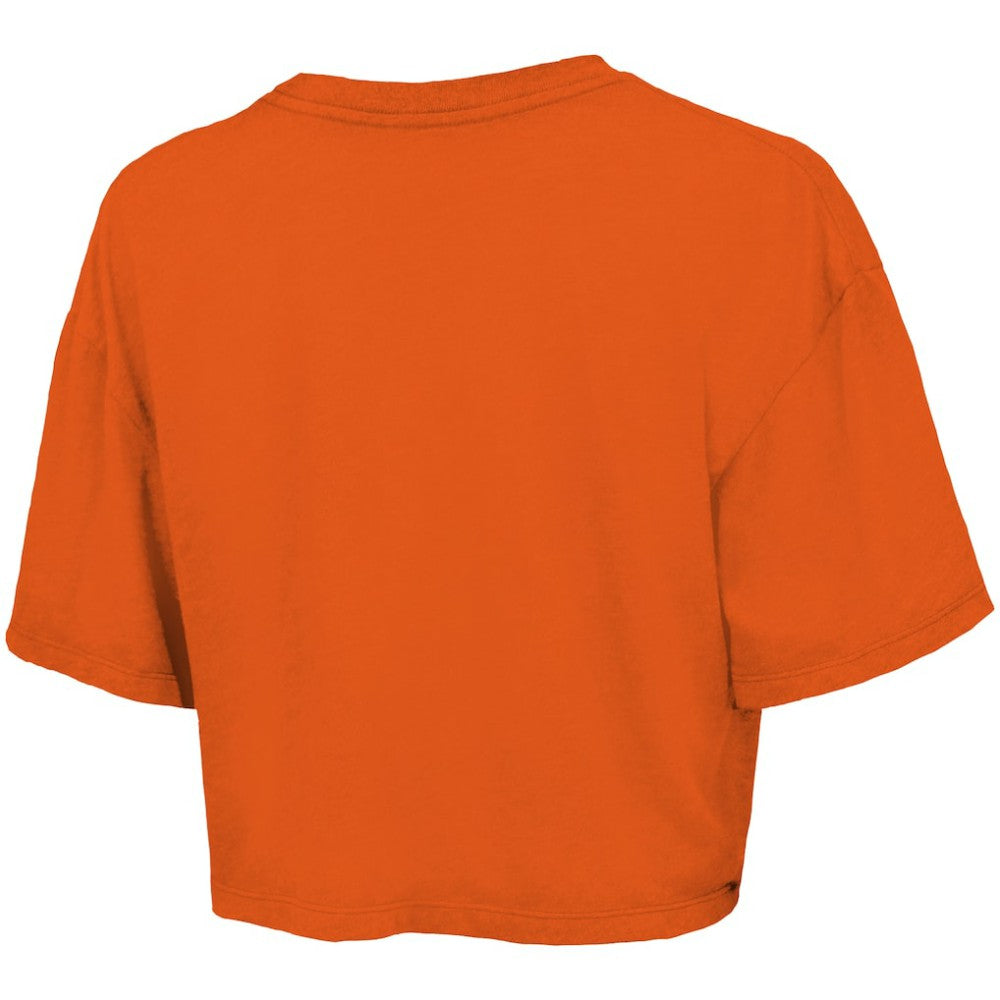 Detroit Tigers Majestic Threads Women's Boxy Crop T-Shirt - Orange - MLB Online