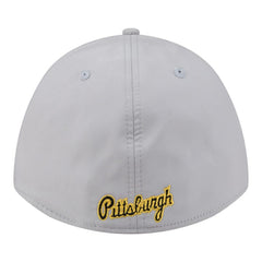 Pittsburgh Pirates New Era Patch 39THIRTY A-Frame M-Crown Perforated Flex Hat - Gray - New Era Online
