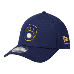 Milwaukee Brewers New Era Dash 39THIRTY Flex Hat - Navy - New Era Discount