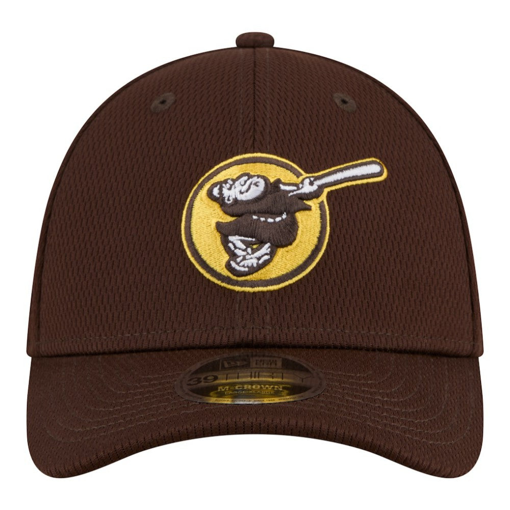 San Diego Padres New Era Dash 39THIRTY Flex Hat - Brown - New Era Sale
