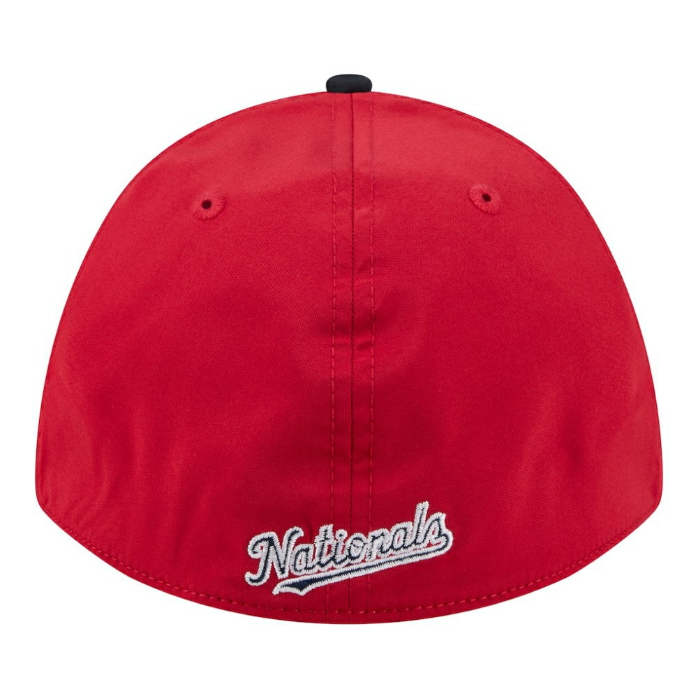 Washington Nationals New Era Rope M-Crown A-Frame 39THIRTY Flex Hat - Red/Navy - New Era Discount