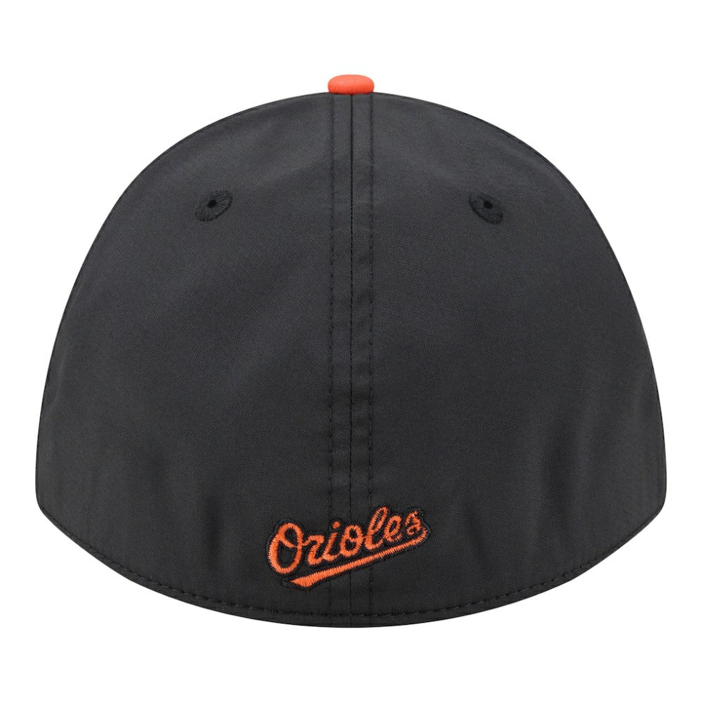 Baltimore Orioles New Era Rope M-Crown A-Frame 39THIRTY Flex Hat - Black/Orange - New Era Sale