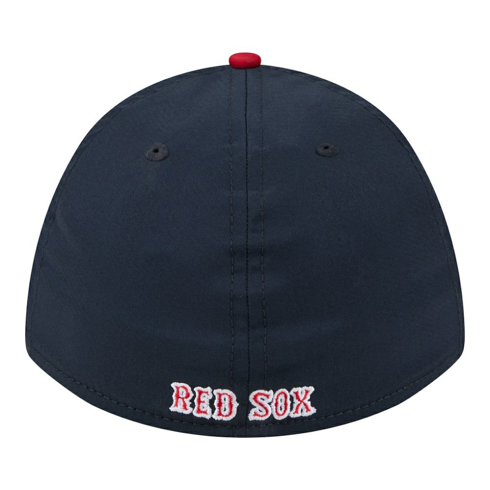 Boston Red Sox New Era Rope M-Crown A-Frame 39THIRTY Flex Hat - Navy/Red - New Era Sale