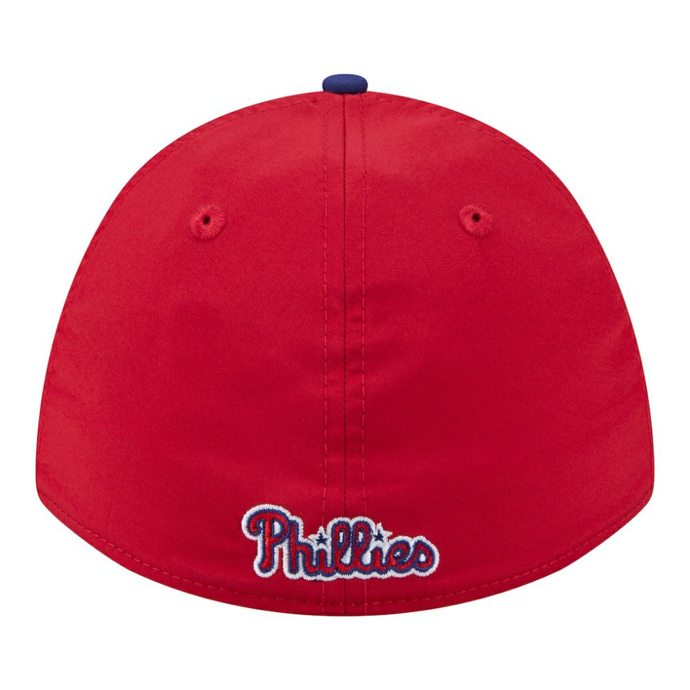 Philadelphia Phillies New Era Rope M-Crown A-Frame 39THIRTY Flex Hat - Red/Royal - New Era Sale