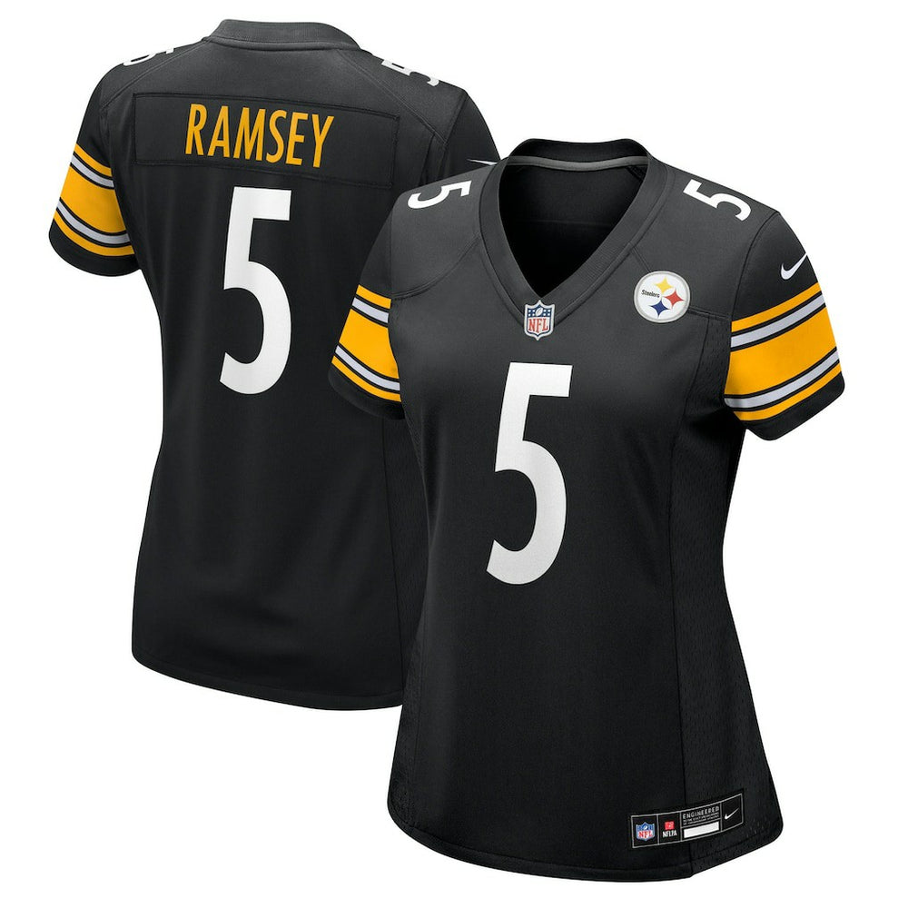 Nike Jalen Ramsey Pittsburgh Steelers Women's Team Game Jersey Black