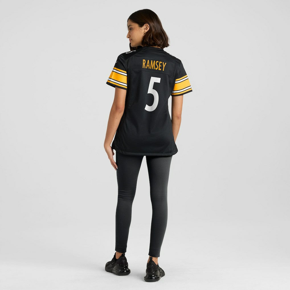 Nike Jalen Ramsey Pittsburgh Steelers Women's Team Game Jersey Black
