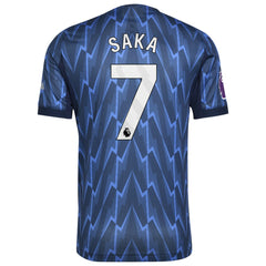Bukayo Saka Arsenal 2025/26 Away Player Jersey Blue - Adidas outlet