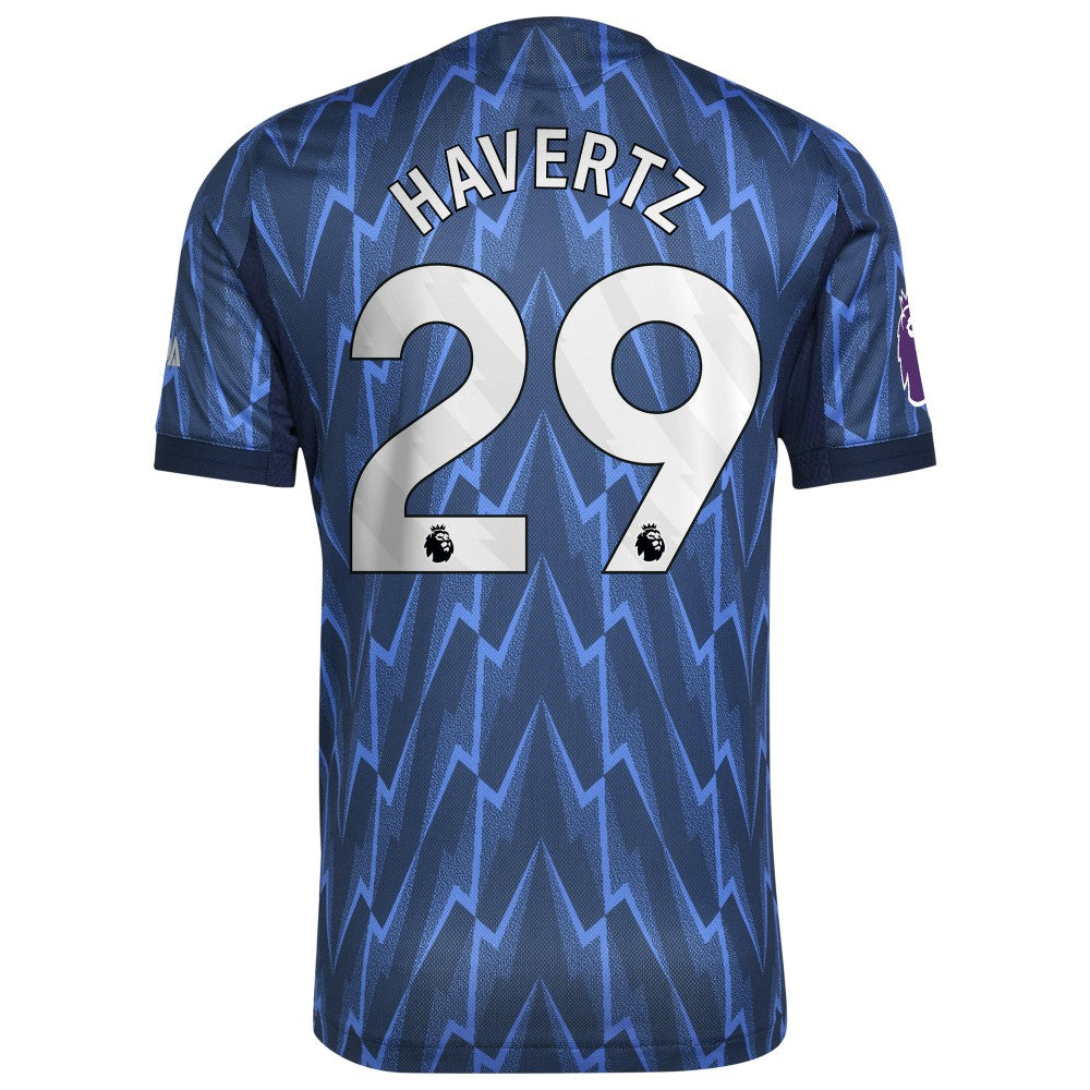 Kai Havertz Arsenal 2025/26 Away Player Jersey Blue - Adidas for sale