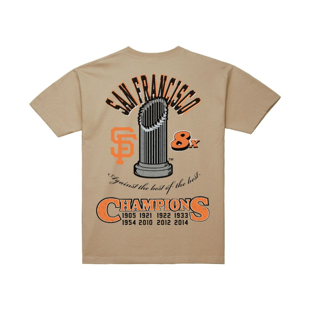 San Francisco Giants Mitchell & Ness Legacy Defined T-Shirt - Cream - Mitchell & Ness Sale