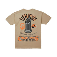 San Francisco Giants Mitchell & Ness Legacy Defined T-Shirt - Cream - Mitchell & Ness Sale
