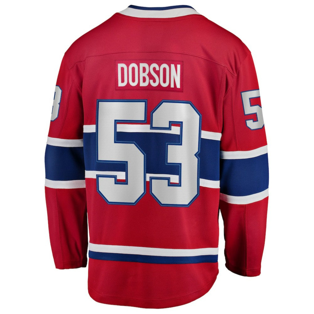 Noah Dobson Montreal Canadiens Fanatics Home Breakaway Jersey - Red - NHL 203282866