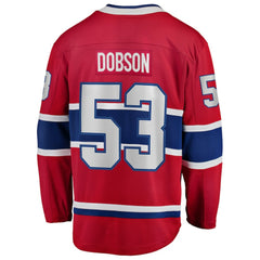 Noah Dobson Montreal Canadiens Fanatics Home Breakaway Jersey - Red - NHL 203282866