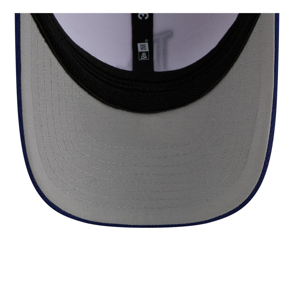 Los Angeles Dodgers New Era Youth Baseball 39THIRTY M-Crown Flex Hat - White/Royal - New Era Lifestyle