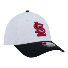 St. Louis Cardinals New Era Youth Baseball 39THIRTY M-Crown Flex Hat - White/Red - New Era Lifestyle