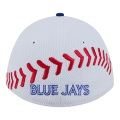 Toronto Blue Jays New Era Youth  Baseball 39THIRTY M-Crown Flex Hat - White/Royal - New Era Online