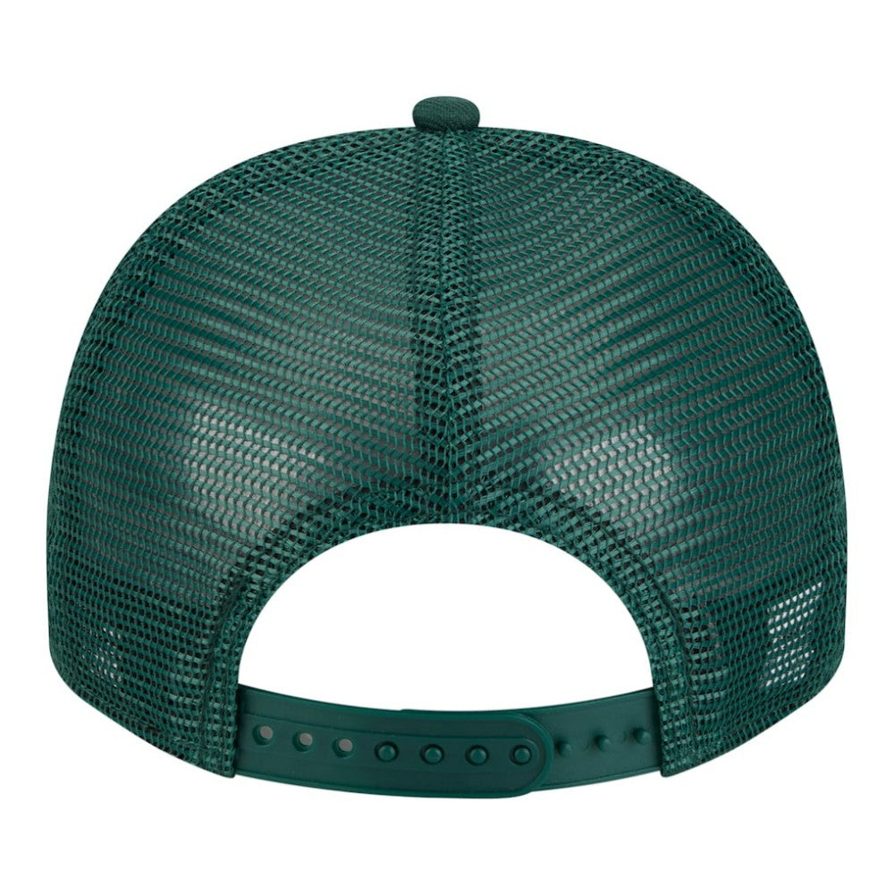 Athletics New Era Youth Logo Fade A-Frame 9FIFTY Snapback Hat - Green - New Era Lifestyle
