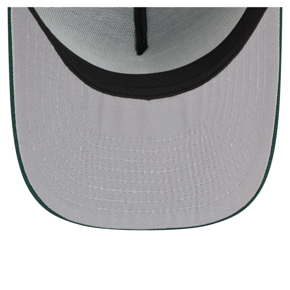 Athletics New Era Youth Logo Fade A-Frame 9FIFTY Snapback Hat - Green - New Era Lifestyle