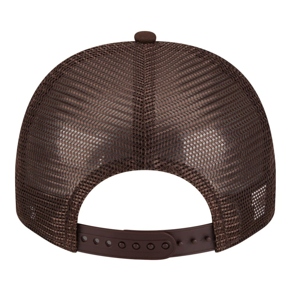 San Diego Padres New Era Youth Logo Fade A-Frame 9FIFTY Snapback Hat - Brown - New Era Lifestyle