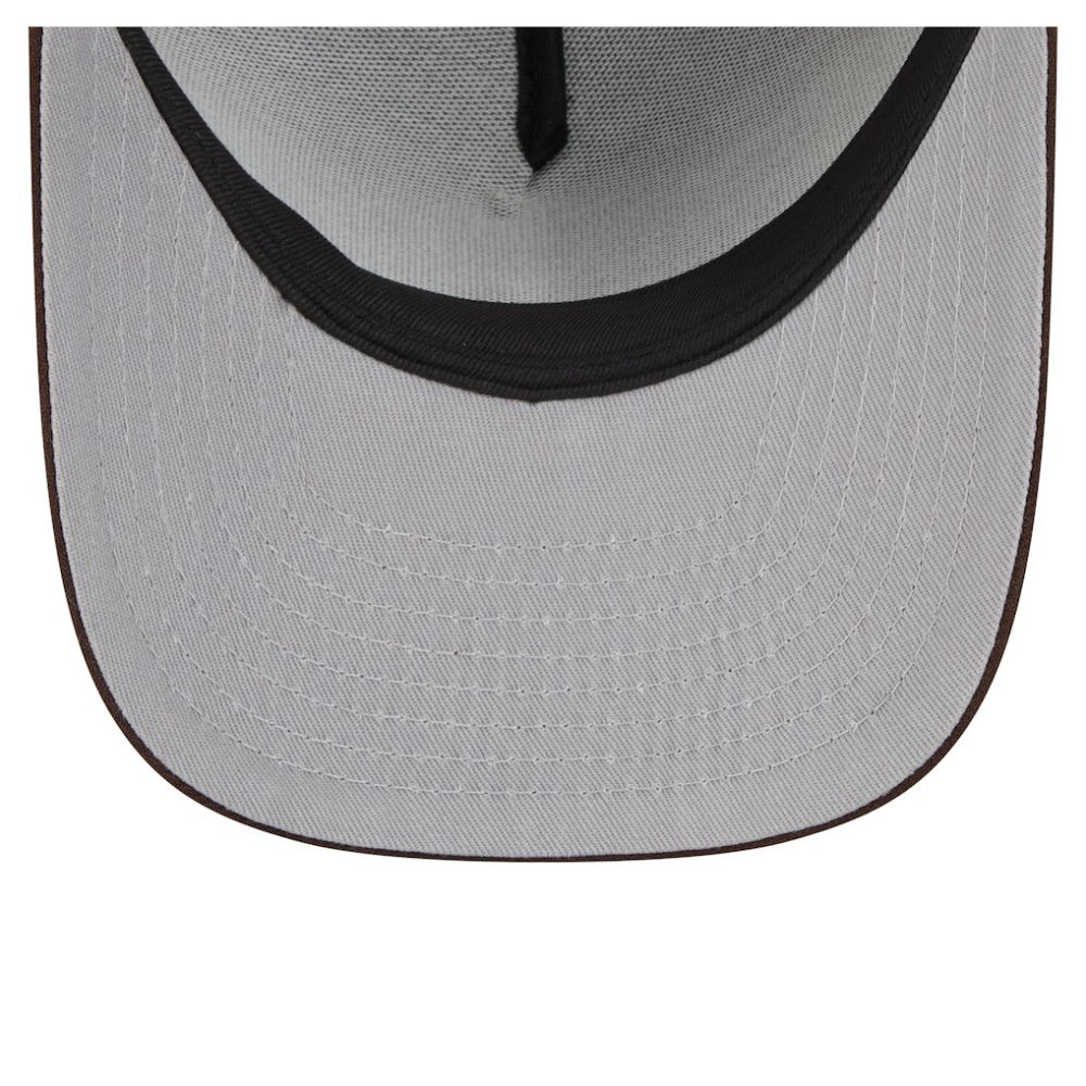 San Diego Padres New Era Youth Logo Fade A-Frame 9FIFTY Snapback Hat - Brown - New Era Lifestyle