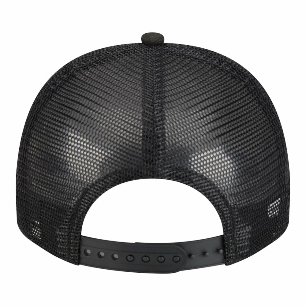 San Francisco Giants New Era Youth Logo Fade A-Frame 9FIFTY Snapback Hat - Black - New Era Sale