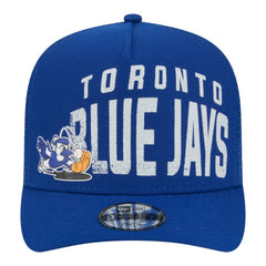 Toronto Blue Jays New Era Youth Logo Fade A-Frame 9FIFTY Snapback Hat - Royal - New Era on Sale