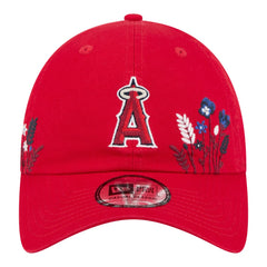 Los Angeles Angels New Era Women's Wildflower Casual Classic Adjustable Hat - Red - New Era Online
