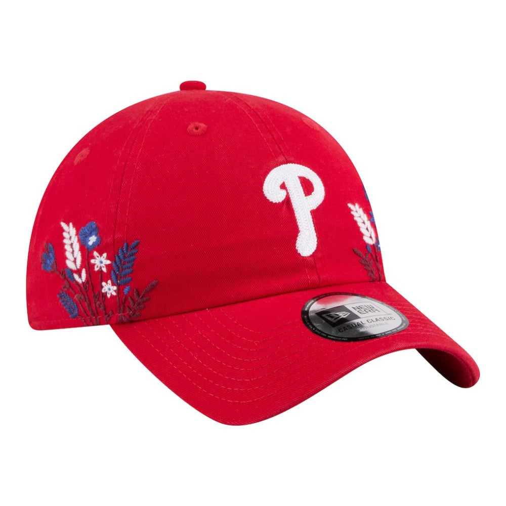 Philadelphia Phillies New Era Women's Wildflower Casual Classic Adjustable Hat - Red - New Era Sale