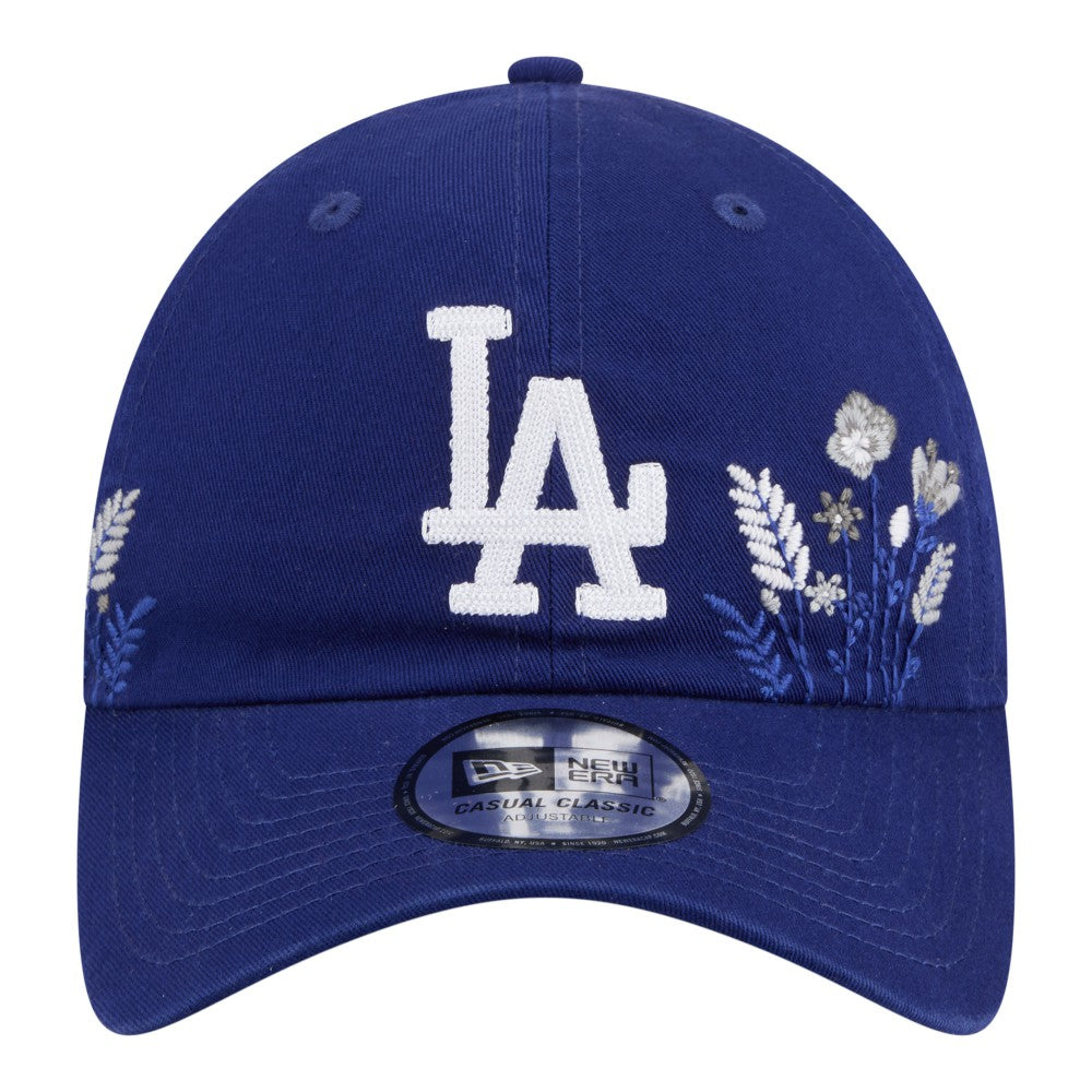 Los Angeles Dodgers New Era Women's Wildflower Casual Classic Adjustable Hat - Royal - New Era Sale