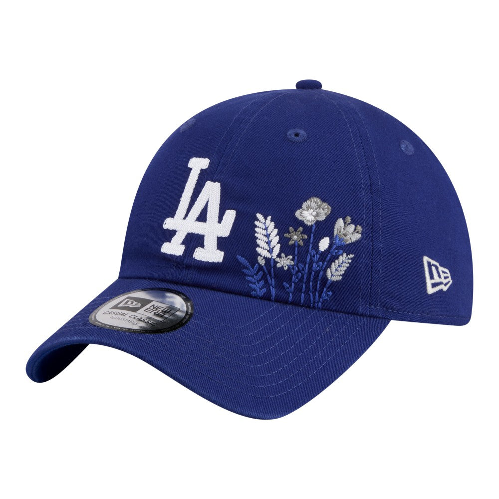 Los Angeles Dodgers New Era Women's Wildflower Casual Classic Adjustable Hat - Royal - New Era Sale