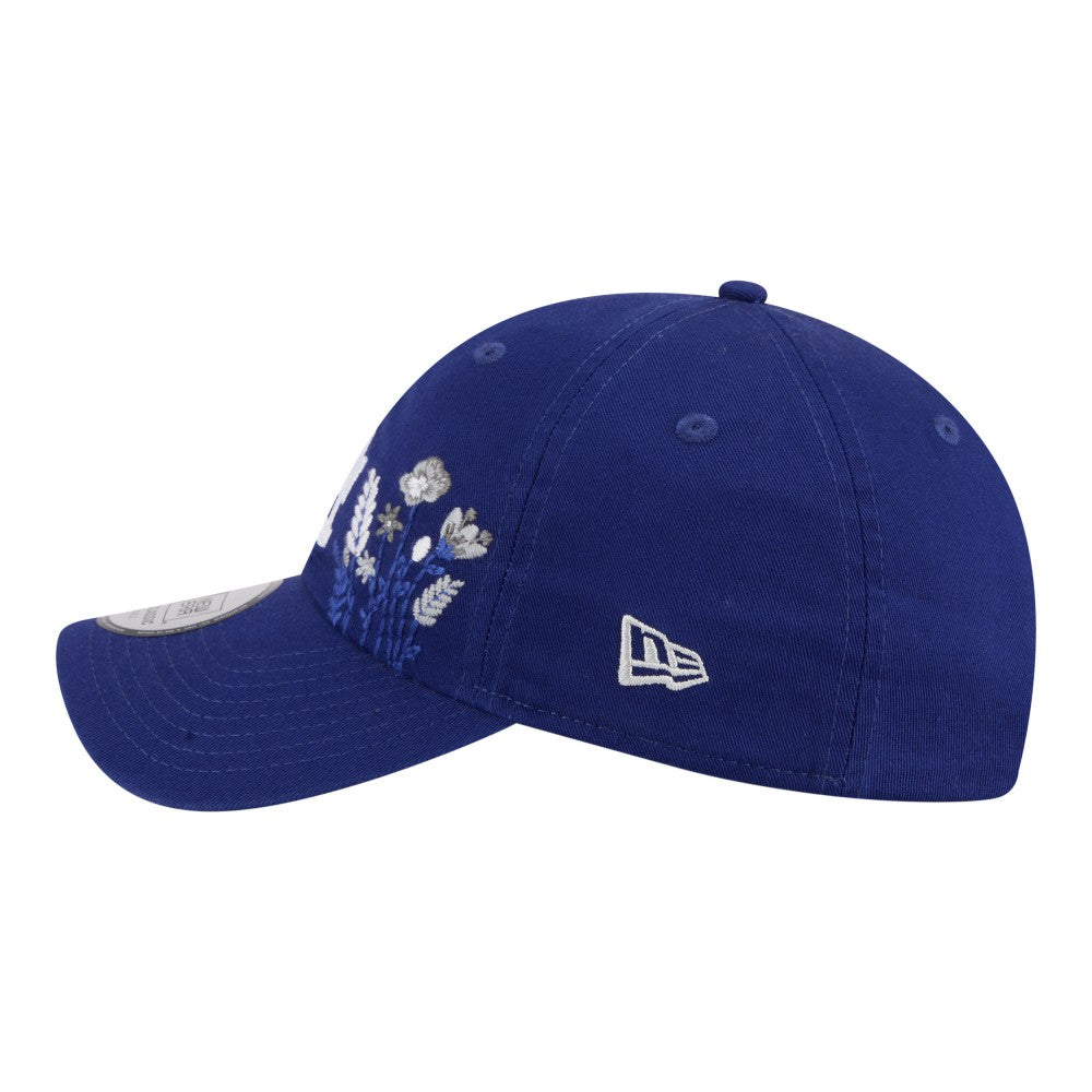Los Angeles Dodgers New Era Women's Wildflower Casual Classic Adjustable Hat - Royal - New Era Sale