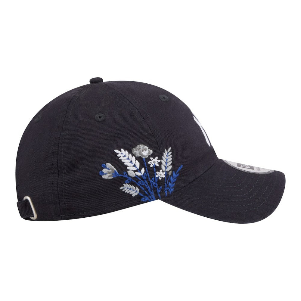 New York Yankees New Era Women's Wildflower Casual Classic Adjustable Hat - Navy - New Era on Sale