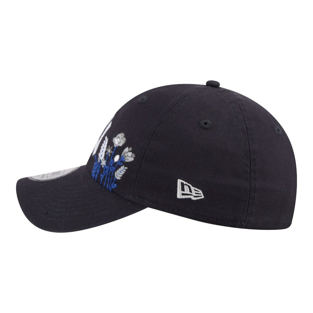 New York Yankees New Era Women's Wildflower Casual Classic Adjustable Hat - Navy - New Era on Sale