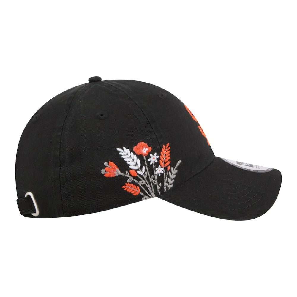 San Francisco Giants New Era Women's Wildflower Casual Classic Adjustable Hat - Black - New Era on Sale