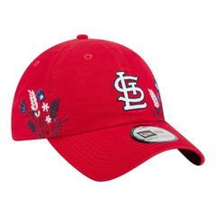 St. Louis Cardinals New Era Women's Wildflower Casual Classic Adjustable Hat - Red - New Era Discount