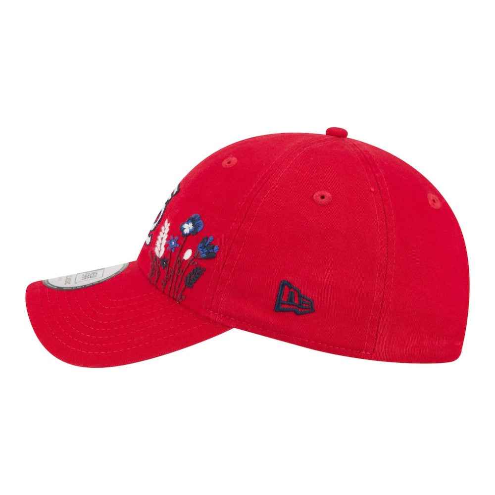 St. Louis Cardinals New Era Women's Wildflower Casual Classic Adjustable Hat - Red - New Era Discount