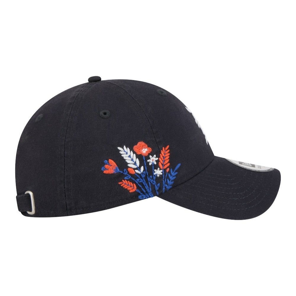 Detroit Tigers New Era Women's Wildflower Casual Classic Adjustable Hat - Navy - New Era Discount