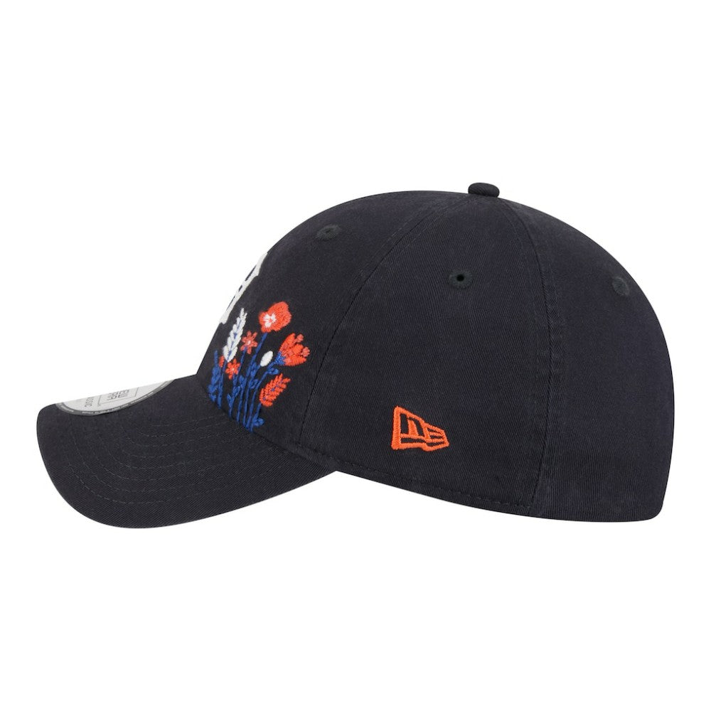 Detroit Tigers New Era Women's Wildflower Casual Classic Adjustable Hat - Navy - New Era Discount
