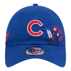 Chicago Cubs New Era Women's Wildflower Casual Classic Adjustable Hat - Royal - New Era Sale
