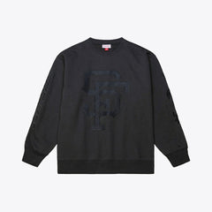 San Francisco Giants Mitchell & Ness Phantom Fleece Crewneck Sweatshirt - Black - Mitchell & Ness Discount