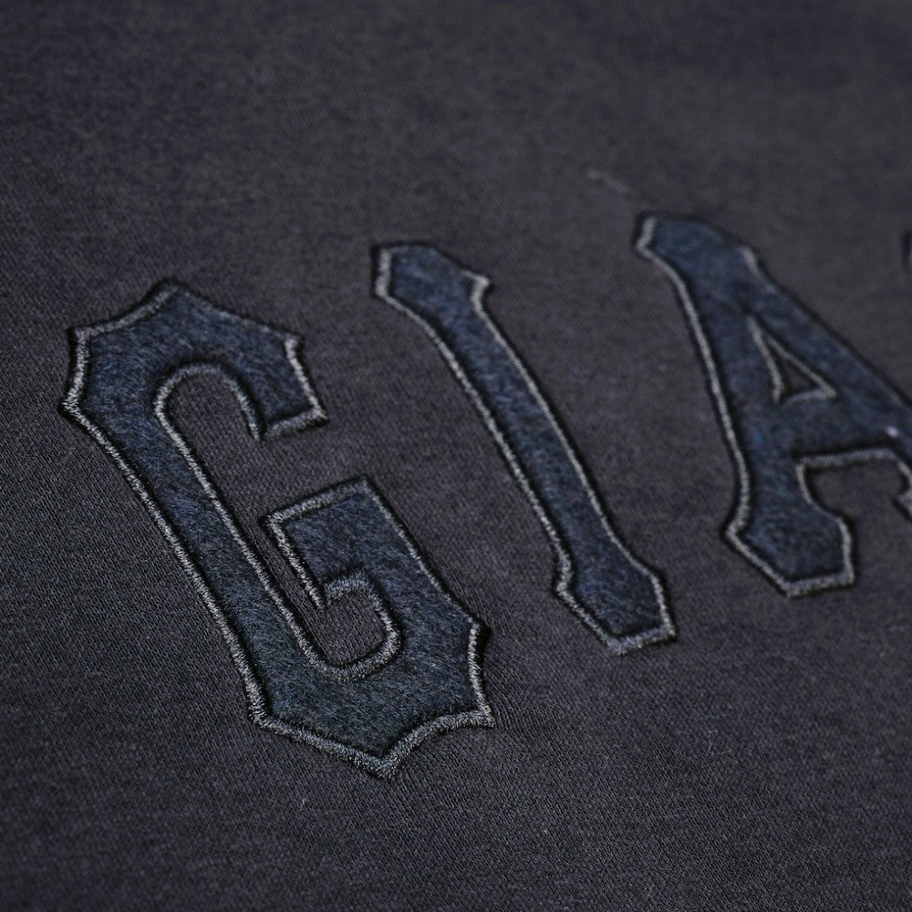 San Francisco Giants Mitchell & Ness Phantom Fleece Crewneck Sweatshirt - Black - Mitchell & Ness Discount