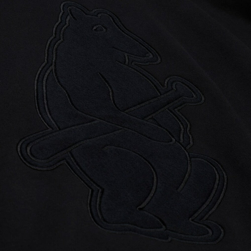 Chicago Cubs Mitchell & Ness Phantom Fleece Crewneck Sweatshirt - Black - Mitchell & Ness Online