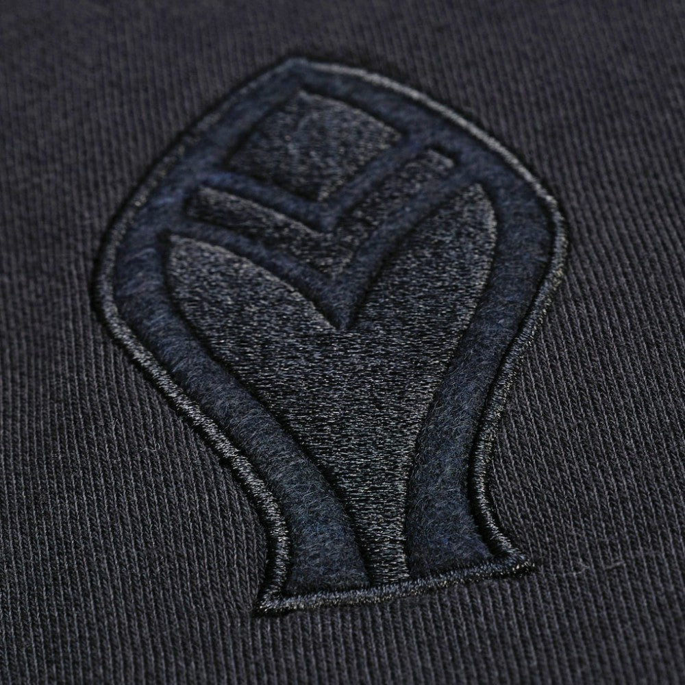 Atlanta Braves Mitchell & Ness Phantom Fleece Crewneck Sweatshirt - Black - Mitchell & Ness Discount