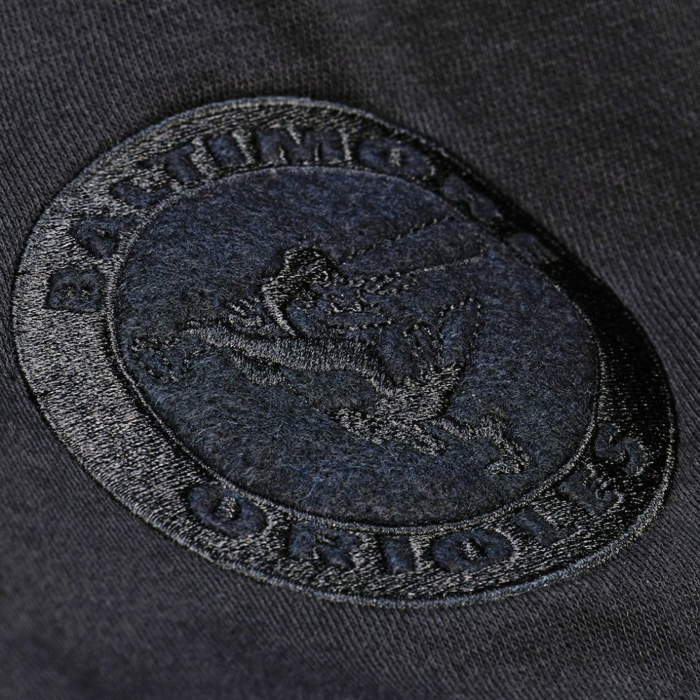 Baltimore Orioles Mitchell & Ness Phantom Fleece Crewneck Sweatshirt - Black - Mitchell & Ness Sale