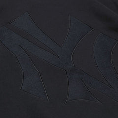 New York Yankees Mitchell & Ness Phantom Fleece Crewneck Sweatshirt - Black - Mitchell & Ness Sale