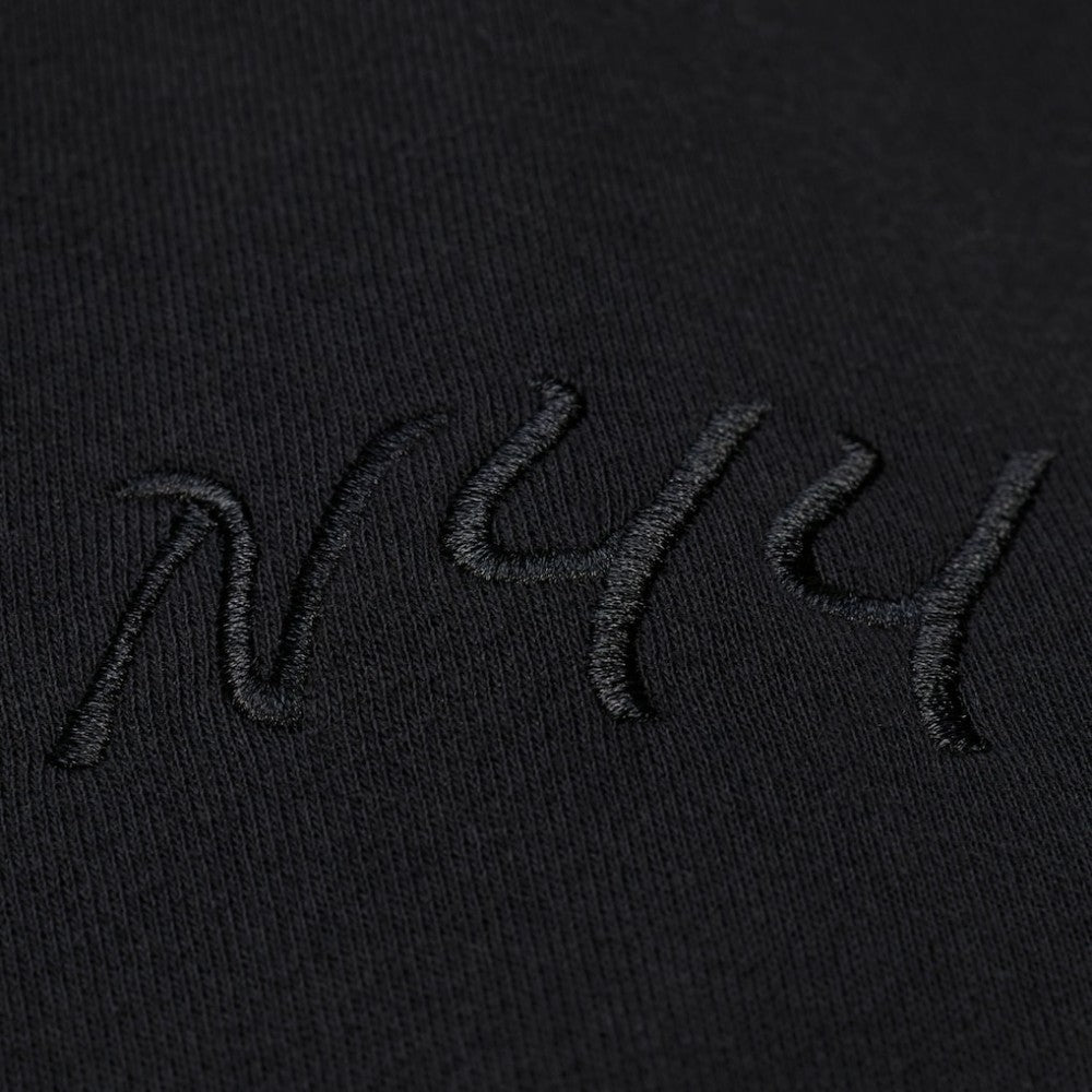 New York Yankees Mitchell & Ness Phantom Fleece Crewneck Sweatshirt - Black - Mitchell & Ness Sale