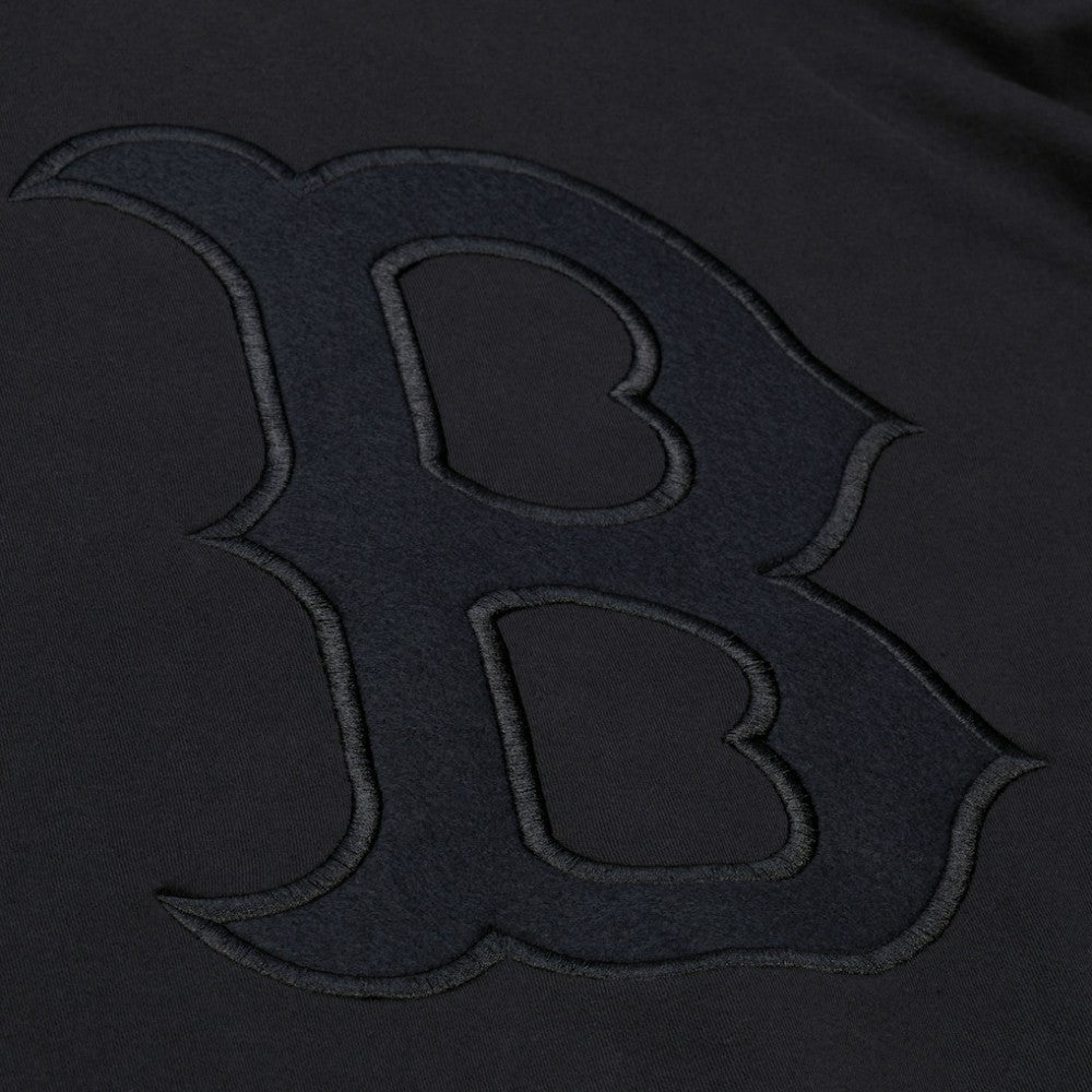 Boston Red Sox Mitchell & Ness Phantom Fleece Crewneck Sweatshirt - Black - Mitchell & Ness Discount