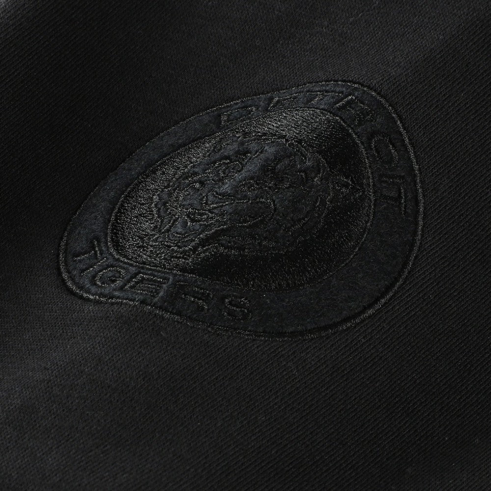 Detroit Tigers Mitchell & Ness Phantom Fleece Crewneck Sweatshirt - Black - Mitchell & Ness Online