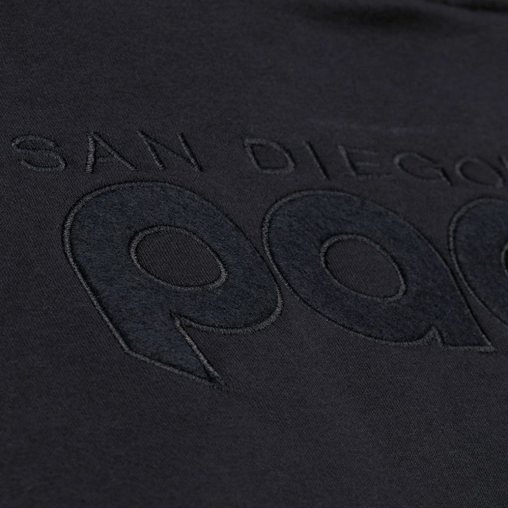 San Diego Padres Mitchell & Ness Phantom Fleece Crewneck Sweatshirt - Black - Mitchell & Ness on Sale