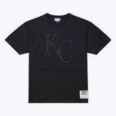 Kansas City Royals Mitchell & Ness Cooperstown Collection Phantom T-Shirt - Black - Mitchell & Ness on Sale